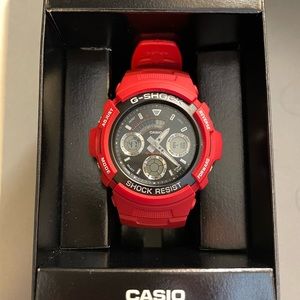 Casio Men's G-Shock digital sport watch AW-591RL-4A